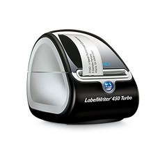 DYMO LabelWriter 450 Turbo 標籤機, 1個, 30321(2*260張）