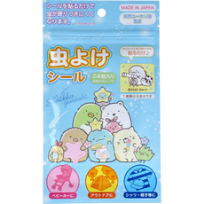 日本SAN-X角落生物防蚊貼片24枚入 尤加利精油, 1個, 20L