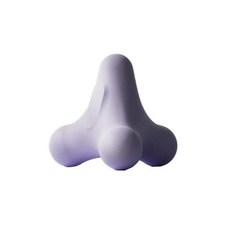 깊은 이완 모서리 근막 공 세척하기 내구성 마사지 콘 안전한 핸드 헬드 휴대용 디자인 발바닥 등, [02] Purple, 1. Purple, 1개