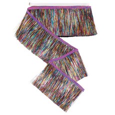 폴리에스터 태슬 레이스 리본 글리터 페일lette 장식 드레스 액세서리 DIY, 1개, 컬러풀 341