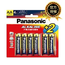 Panasonic 國際牌3號 ALKALINE大電流鹼性電池 紅鹼 4 2 (吊卡/收縮隨機出貨), 1個