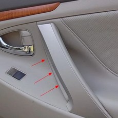 더뉴 아이오닉5 스크래치 용품 방지 튜닝 실내 도어커버 몰딩 커버, 1개, C. 왼쪽 뒤