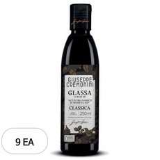 쥬세페크레모니니 클래식 발사믹 글레이즈, 250ml, 9개