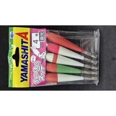 야마시타 옵빠이슷테 4호 5개입 한치 슷테 갑오징어 에기, 1개