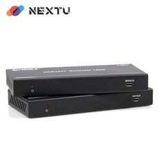 넥스트유 UTP 케이블 4K HDMI 거리연장기 100m, HD150POC-4K60 (1년무상 A/S), 1개