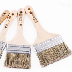 인프마켓 막붓 태양 브러쉬 페인트솔 페인트용붓 평붓, 1) 1인치