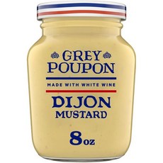 Grey Poupon 디종 머스타드 226.8그램 병 Grey Poupon Dijon Mustard 8 oz. Jar, 1개