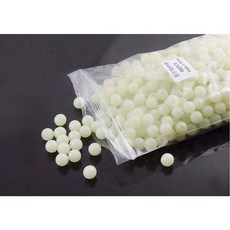 씨타임 야광 낚시구슬 타원단단구슬 500p, 01 원형 단단구슬 8mm (500개입), 1개