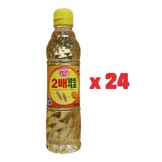 오뚜기 2배 양조 식초, 500ml, 24개