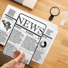 깨지지 않는 PVC 돋보기 세트