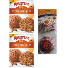 크러스티즈 호박 스파이스 슈프림 머핀 믹스 (단일 상자 15oz) Krusteaz Pumpkin Spice Supreme Muffin Mix (Single Box 15oz), 1개