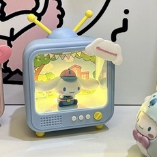 시나모롤 쿠로미 마이멜로디 헬로키티 TV 티비 피규어 산리오 무드등 수면등 수유등 인테리어조명