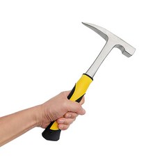 탄소강 암판정 망치 광물 탄광 암석 암반 지질 망치, 뾰족한 노미타입, 1개