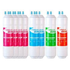 워터피아 골드 정수기필터 (12인치/한방향/1년세트), 1세트