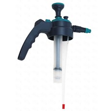 耐酸鹼透明氣壓噴壺2L 附長桿 洩壓閥 氣壓式噴霧器, 1個, 配件-噴頭組