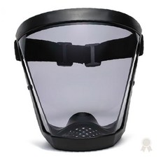 페이스 보호막 투명 안면 가리개 일회용 위생 차단막 개인방역 마스크 대용품, 1개