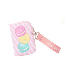 그니스토어 마카롱 스트랩 지갑 반지갑 손거울