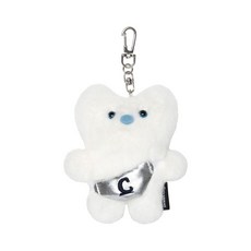 COVERNAT 키즈 커비캣 키링 White CK2500TC22WH