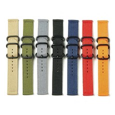 갤럭시워치액티브 3링 나토밴드 스트랩 나일론재질 omn*7707bD