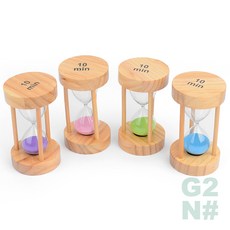 지투앤샵 원형 모래시계 인테리어소품, 5분