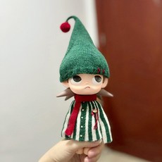 팝마트 지거 인형옷 BJD 1/8 핸드메이드 크리스마스 스웨터와 모자, 20 cm, 아기가 없어요, 스웨터만