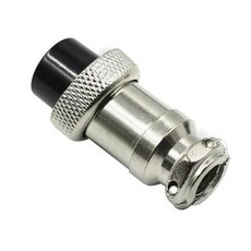 16mm 3핀(암) 항공잭 써큘러 잭 커넥터 항공단자 플러그 케이블, 본상품선택, 1개