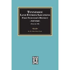 (英文圖書)Tennessee Land Entries/Locations - First Surveyor's District 1817-1823. Volume #9 平裝版, 英文, Southern Historical Press