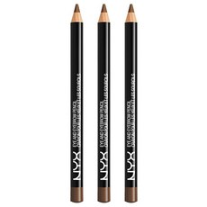 엔와이엑스 NYX 아이 앤 아이브로우 펜슬, Medium Brown, 3개