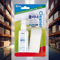 화이트보드 클리너 100ml 부직포 세정제 전자제품 분사형 크리너 학원 표면보호