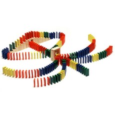 4살유아선물 크리스마스선물용 계단 도미노 장난감 키즈카페 육아템 집콕놀이 교구, 1개