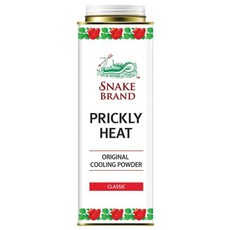 SNAKE BRAND 蛇牌 爽身粉 （紅色玫瑰/大罐）經典款, 280g, 1個