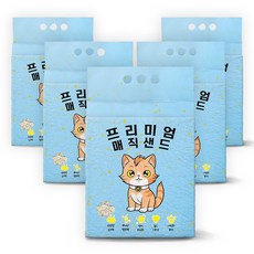 메디펫 고양이 매직 프리미엄 두부모래, 10L, 5개, 라벤더향
