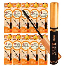 스킨애 옻안타는 헤어마스카라/흰/새치/머리/커버/헤어/마스카라, 검정(흑)색, 10개