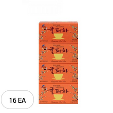 다예 사각티백 귤피차, 8개입, 16개