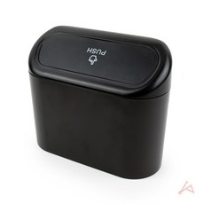 채움박스 차량용 푸시 휴지통 자동차쓰레기통