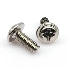 100pcs 블랙 M3 4/5/6/8mm PC 케이스 섀시 마더 보드 CD DVD Rom 마운트 수정 수리 필립스 와셔 헤드 나사, 01 silver, 02 M3x4mm