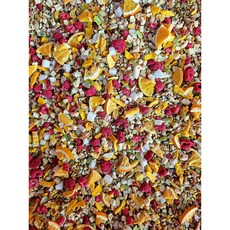 {集鸚社}大包綜合區鸚鵡熟化日糧 混吃/主食/營養均衡 無殼大小型鸚鵡適用, 1個, 10號｛2斤｝無瓜子無殼款/上限4包