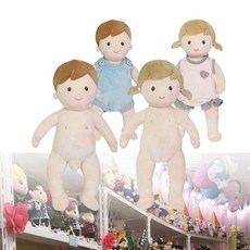 인형 봉제 캐릭터인형 인지놀이 성 교육 인형 세트 2종, 본상품선택, 1