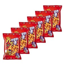 크라운 카라멜콘 땅콩 대, 150g, 6개