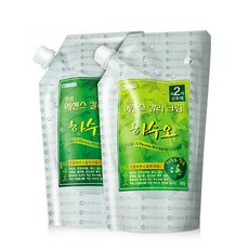 피엘코스메틱 하수오 명품 에센스 칼라 크림 염모제 1제 500ml + 2제 500ml, 4N진한갈색, 1개