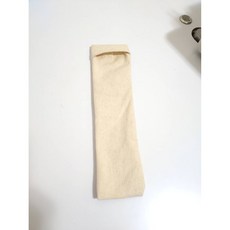 小瓶子 簡易素雅手工信封式餐具袋筆袋 藍染手工藝純棉胚布, 1個, 藍染