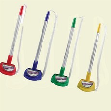 4색 책상 부착펜 학용품세트 판촉볼펜 강템, 1개