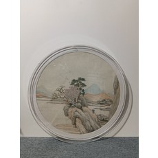 裝飾畫 亞克力 立體框 直徑50.5cm 厚度5cm, 如圖所示, 1個