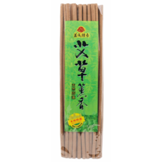 益成檀香 艾草薰香棒 溫和驅蚊 5小時燃燒 無香枝 尺3(約38公分), 本色