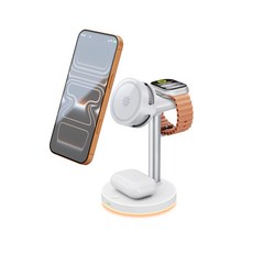 qi2.2 25W冰磁製冷手機無線充電器跨境新品立式三合一磁吸無線充, 1個, 如圖
