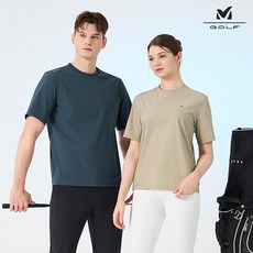 [밀레골프] 공용 땀흡수 트리코트 반팔티 5컬러 택1