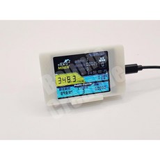 NerdMinerV2 樂透礦機 2.8吋觸控螢幕 算力提升版, 白色,原版英文