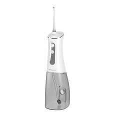 CKI 휴대용 무선 구강세정기 치아세정기, 화이트, CKI-W350