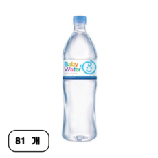 천년동안 베이비워터 1.2L, 81개