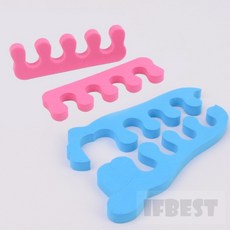ifbest 메니큐어 헬퍼 2P 발가락고정풋케어, 2개, 핑크